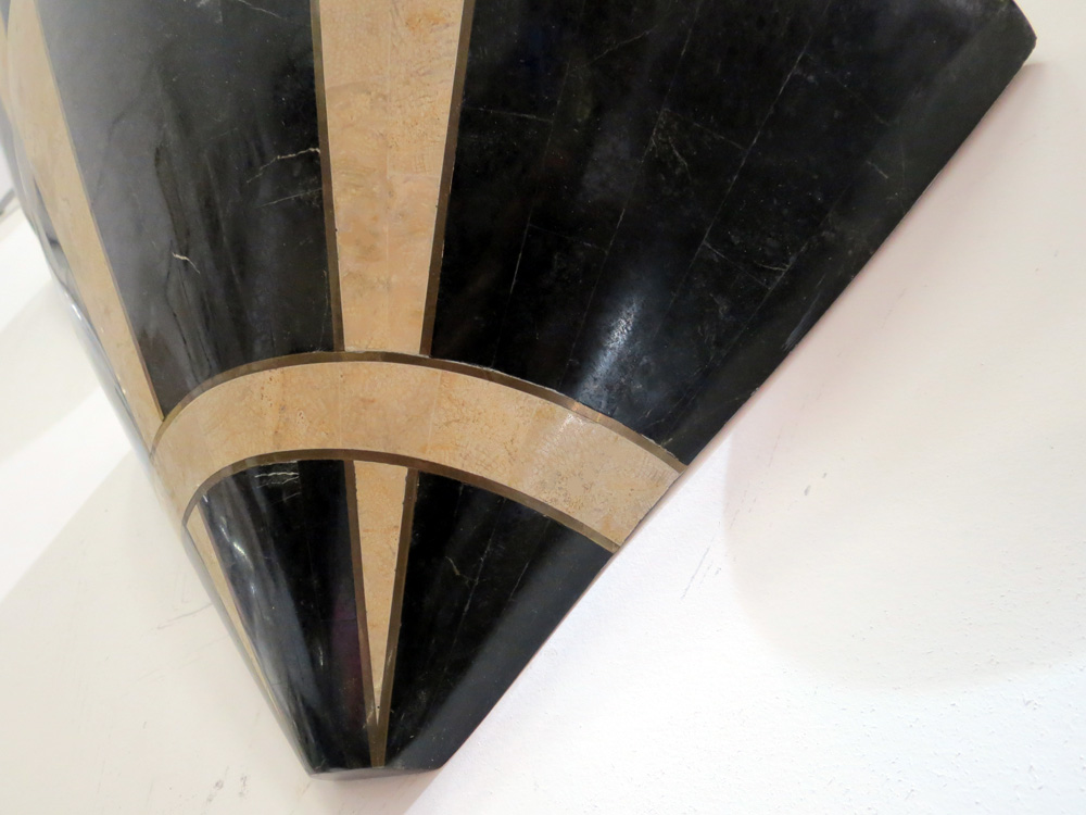 American Art Deco Marble Sconces